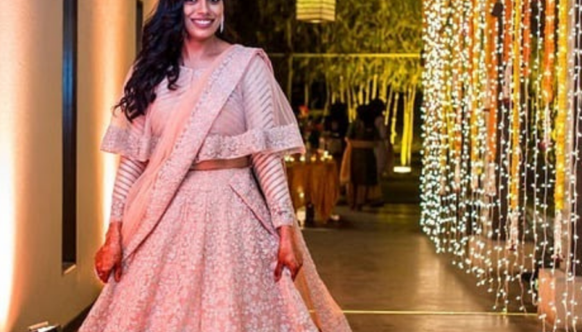 cape lehenga designs