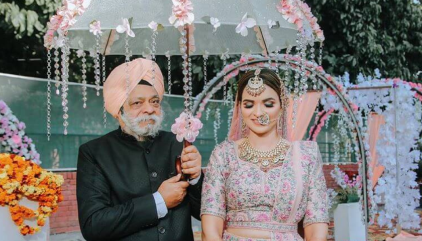 father daughter poses