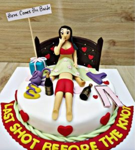 bachelorette party cake ideas