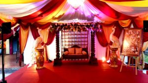 tent decoration for wedding