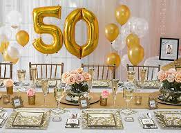 50th anniversary celebration ideas