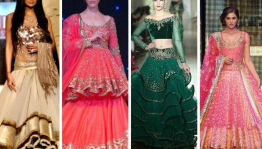 types of lehenga