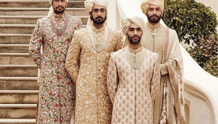 groom look for wedding