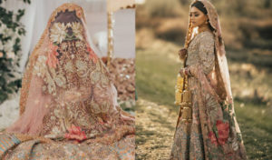 bridal dupatta designs