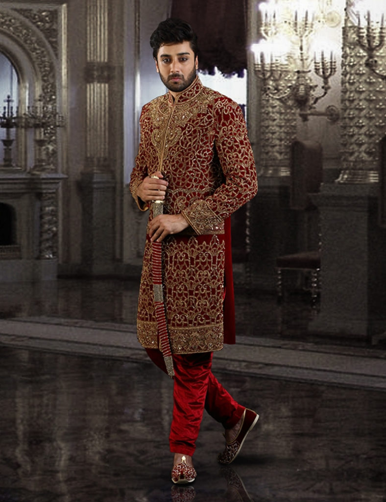 Types of Sherwani - designer