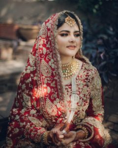 bridal dupatta designs