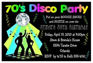 disco theme party