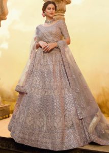 mirror work lehenga designs