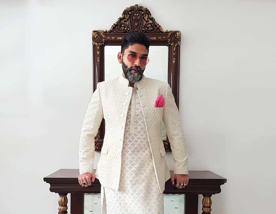 chikankari Jodhpuri Suits for Wedding