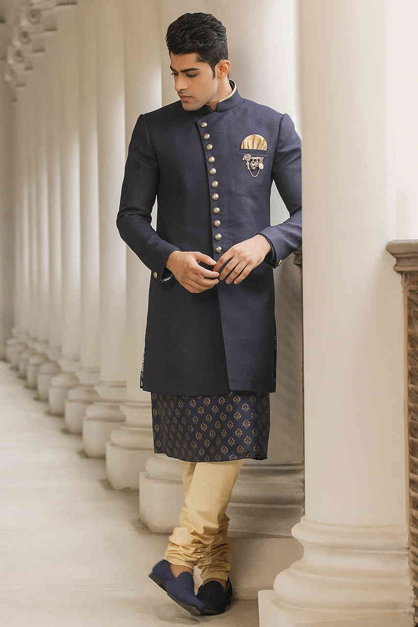 indo western Jodhpuri Suits for Wedding