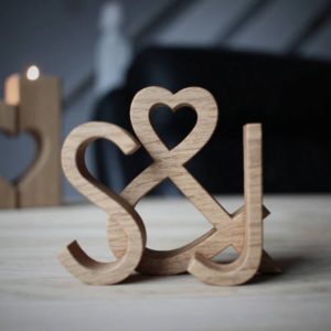 Customized Wooden Alphabets 