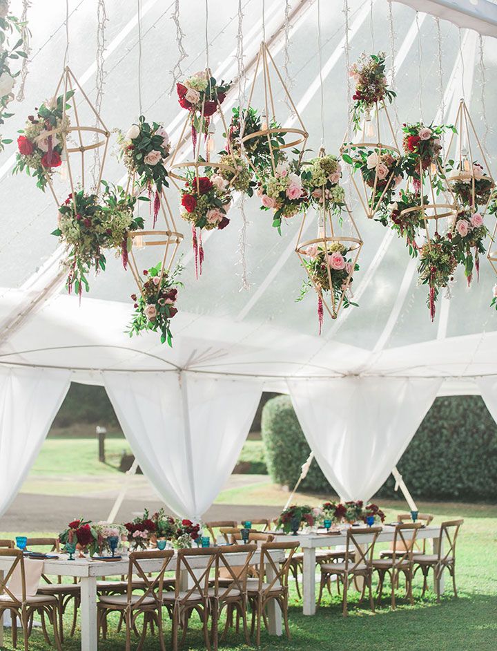 florals for boho wedding ideas