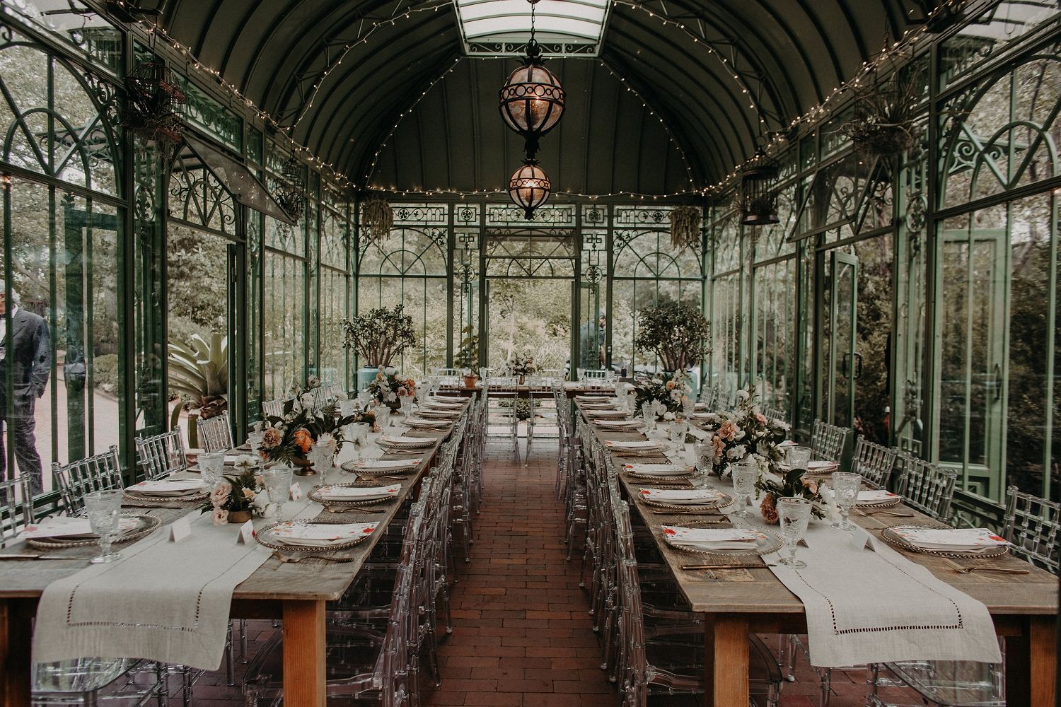 greenhouse boho wedding ideas