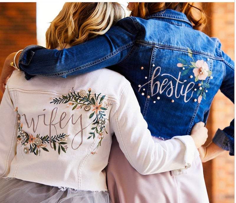 jacket for bridesmaid proposal