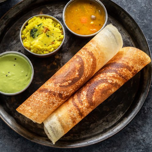 masala dosa in a Veg Menu for Wedding