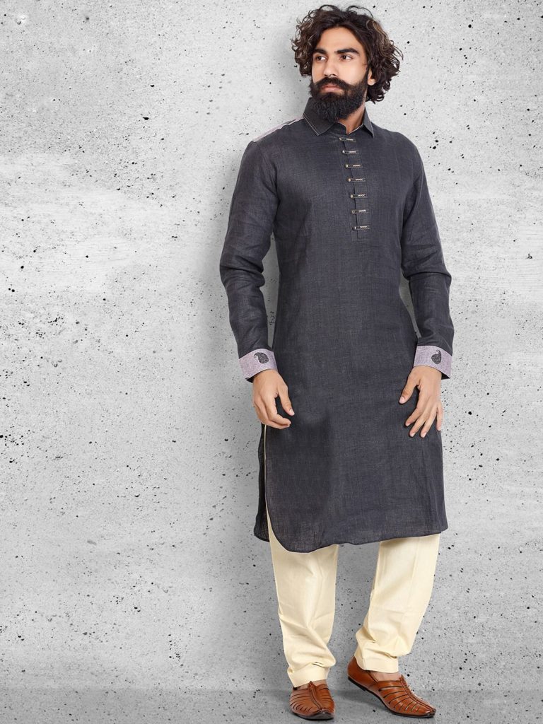 pathani wedding kurta for groom