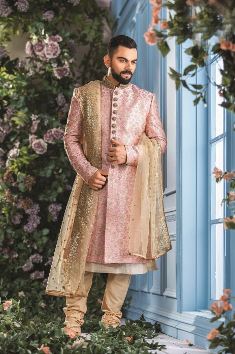 sherwani style wedding kurta for groom