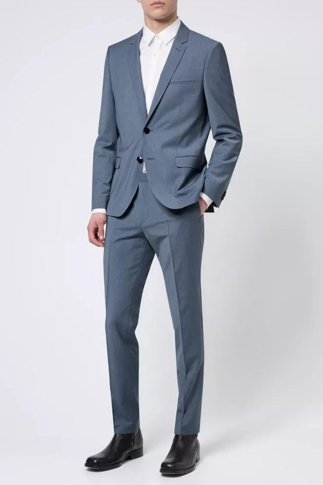 slim fit groom suits for wedding