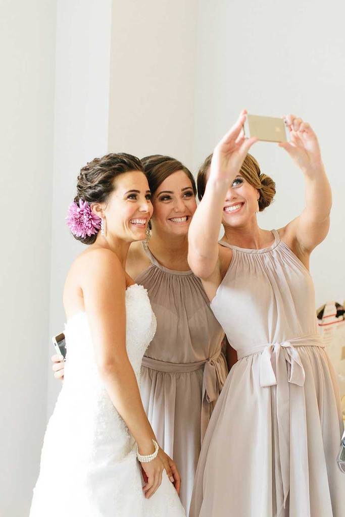 take a selfie bridesmaid photo ideas