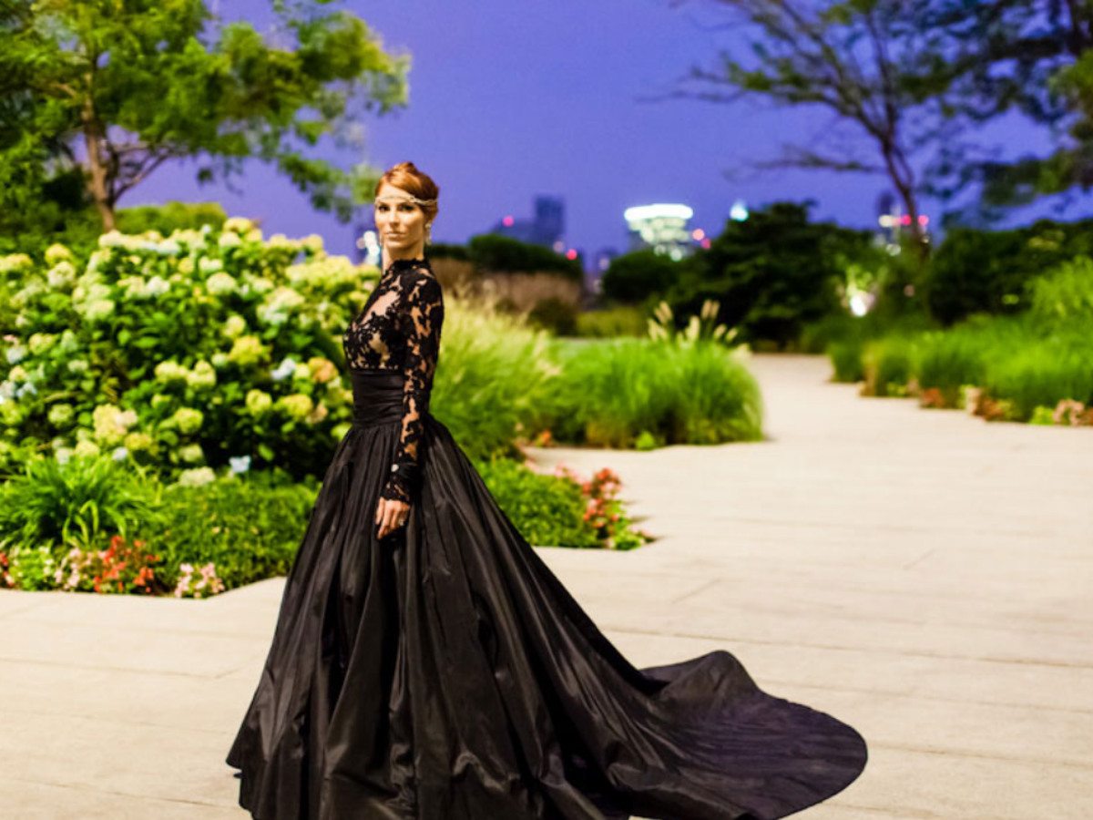 Elegant Black Wedding Dresses You Can't 