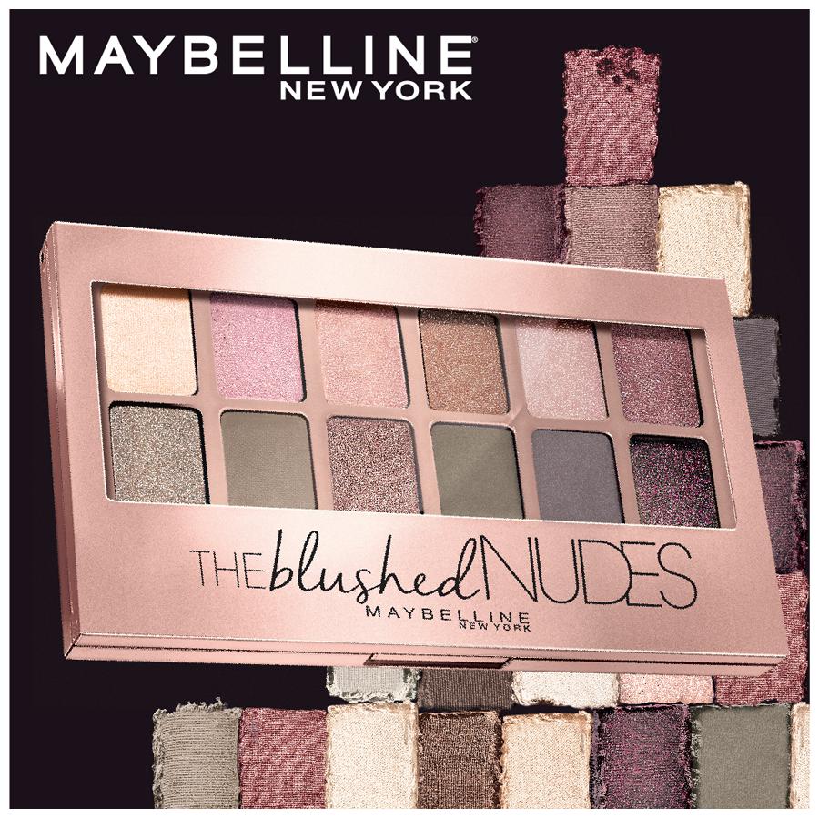 maybelline blushed nudes eyeshadow palettes for bride