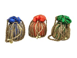 Traditional Potlis For Mehndi Gifts