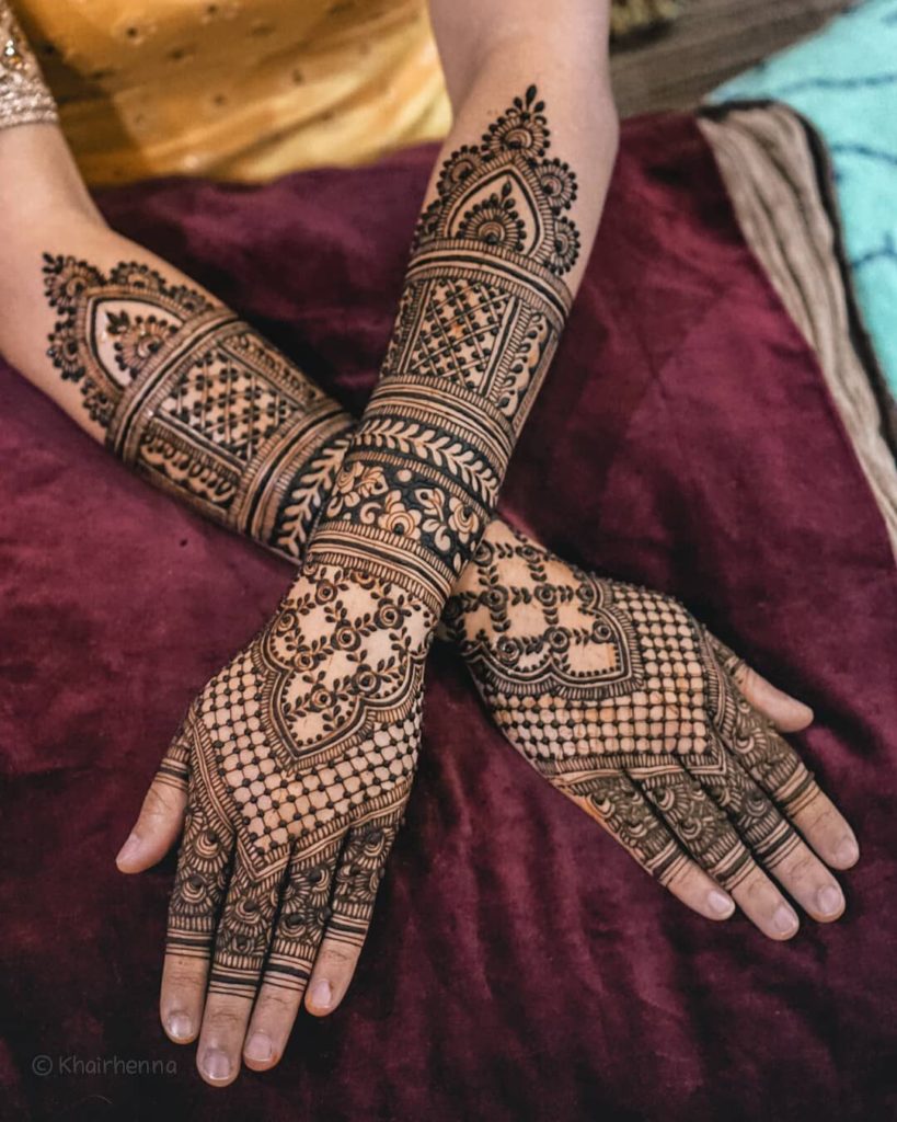 Moroccan Bridal Mehndi Design