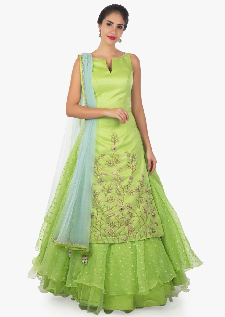 Long Kurti & Lehenga Skirt