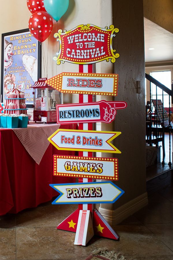 15. Carnival Party - Birthday Party Themes For Adults