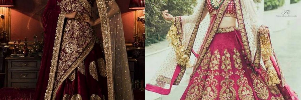 10+ Stunning Bridal Lehenga With Double Dupatta For The 2022 Brides!!