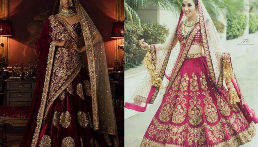 10+ Stunning Bridal Lehenga With Double Dupatta For The 2022 Brides!!
