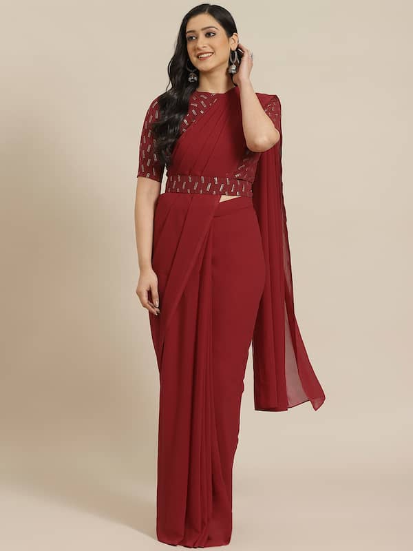 Pre-stitched Saree Gowns