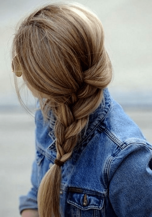 Loose Side Braid Hairstyle