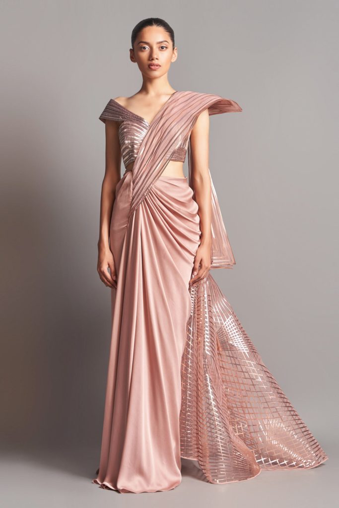 Pre-stitched Saree Gowns