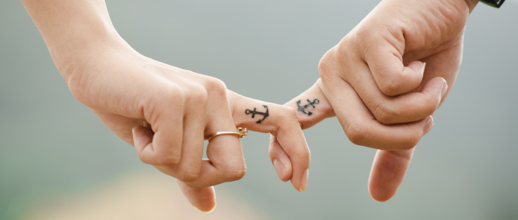 Couple Finger Tattoos