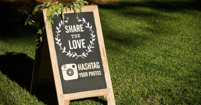 Funny Wedding Hashtags