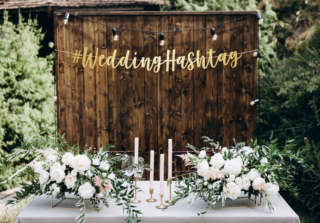 How to Make Your Own Wedding Hashtags in 2022