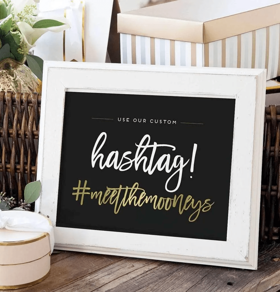 Popular Wedding Hashtags