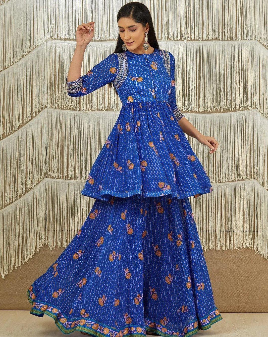 Bagatri Sharara Dress