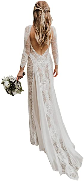 Bohemian Lace Gown