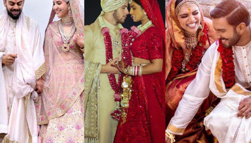 Not Only in Entertainment, Celebrity Wedding Inspiration are the New Eyecandy