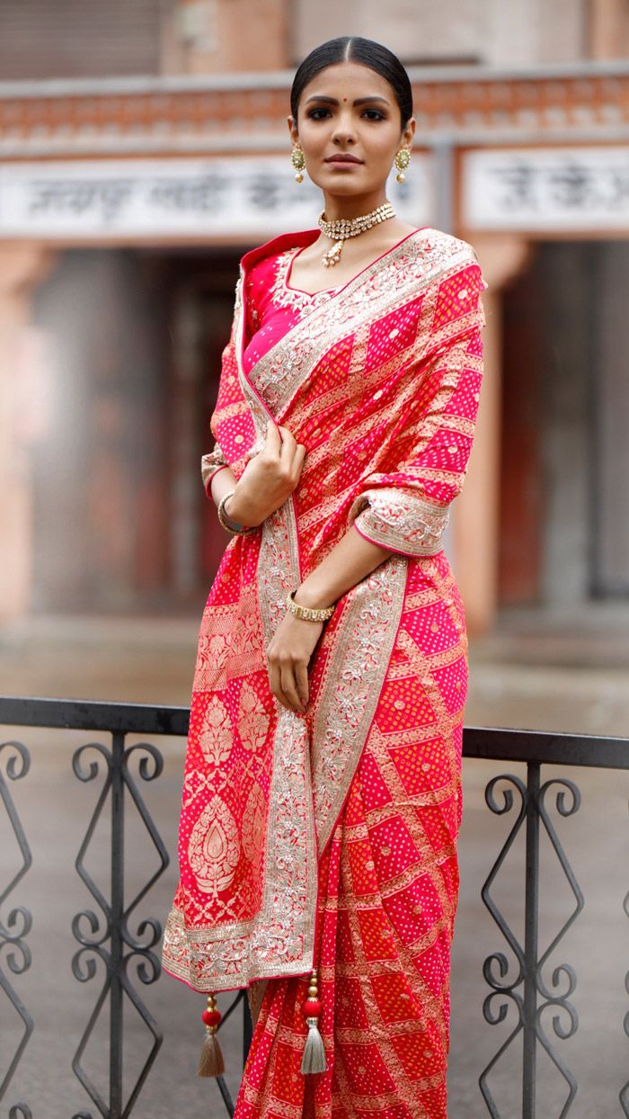 Rajasthani Wedding Dresses Saree