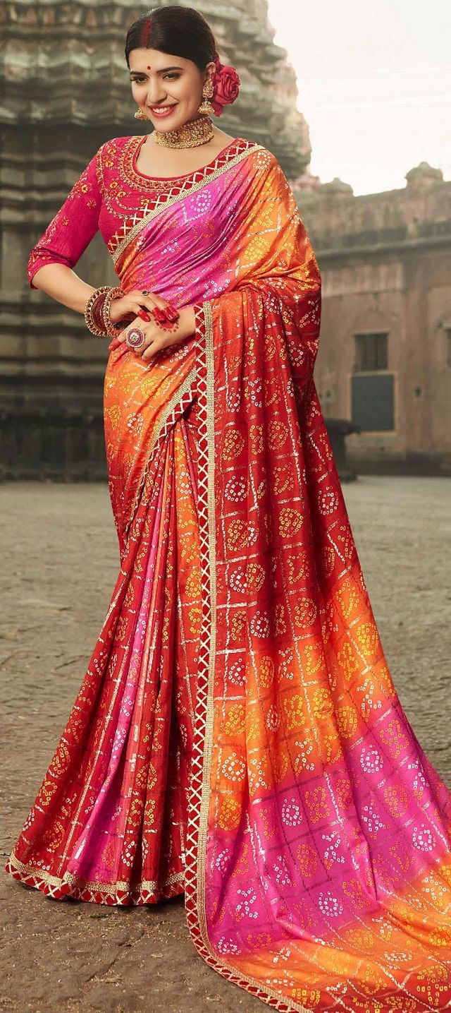 Rajasthani Wedding Dresses Saree