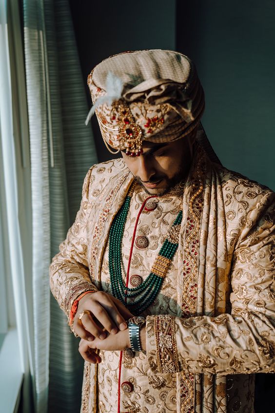 The Getting Ready Groom Poses 1