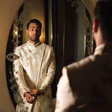 The Mirror Groom Poses