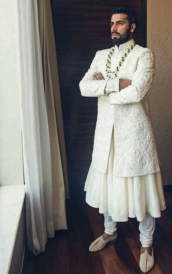 The Upright Groom Poses 1