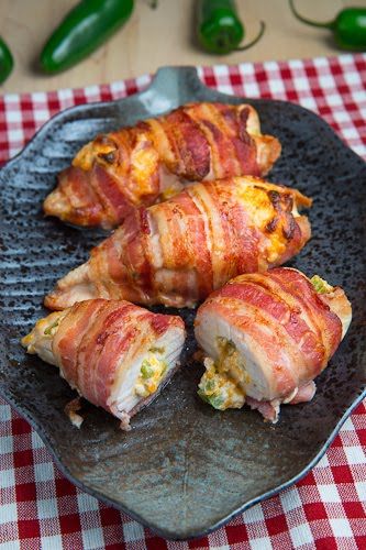 Bacon Wrapped Chicken with Jalapeno