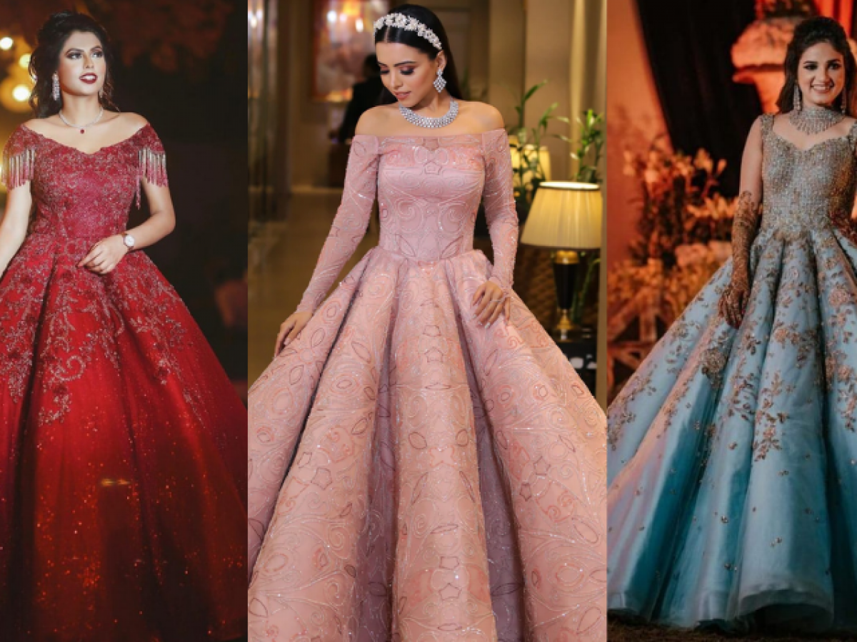 Dazzling Engagement Gown For Bride | Latest Designs Dazzling Engagement Gown For Bride | Latest Designs