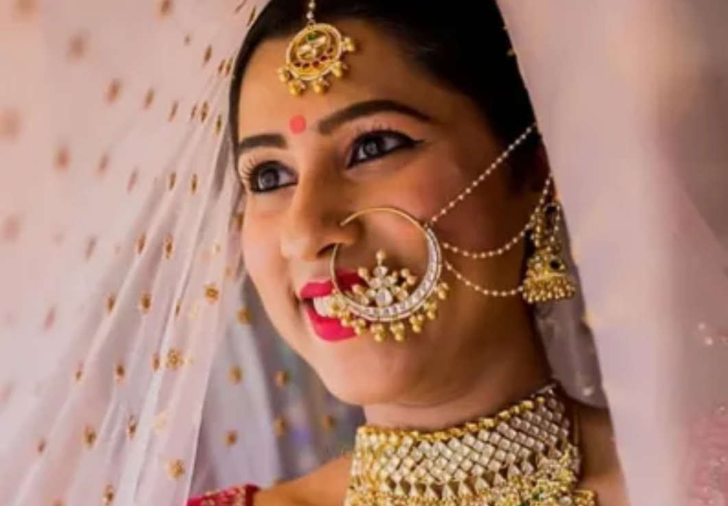 Kundan Nath bridal jewellery designs