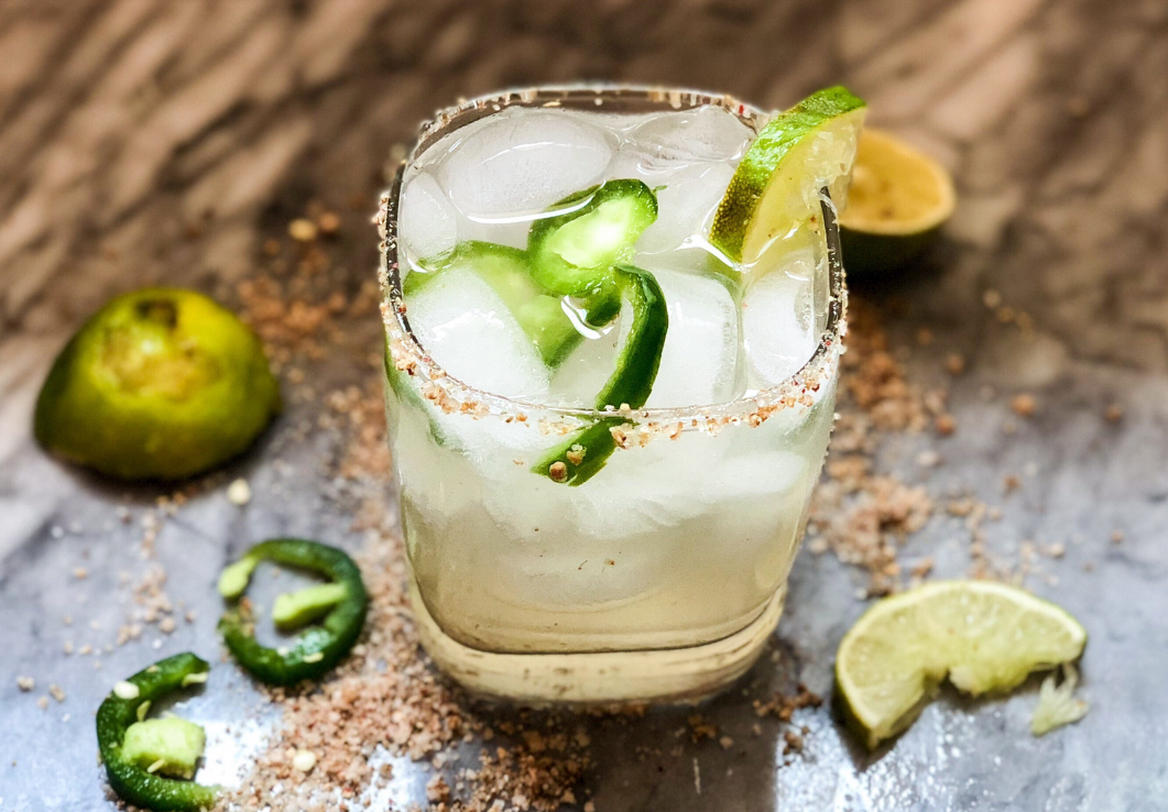 Spicy Margarita Wedding Welcome Drinks